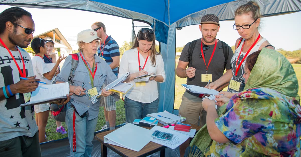 CDU humanitarian studies scenario simulation