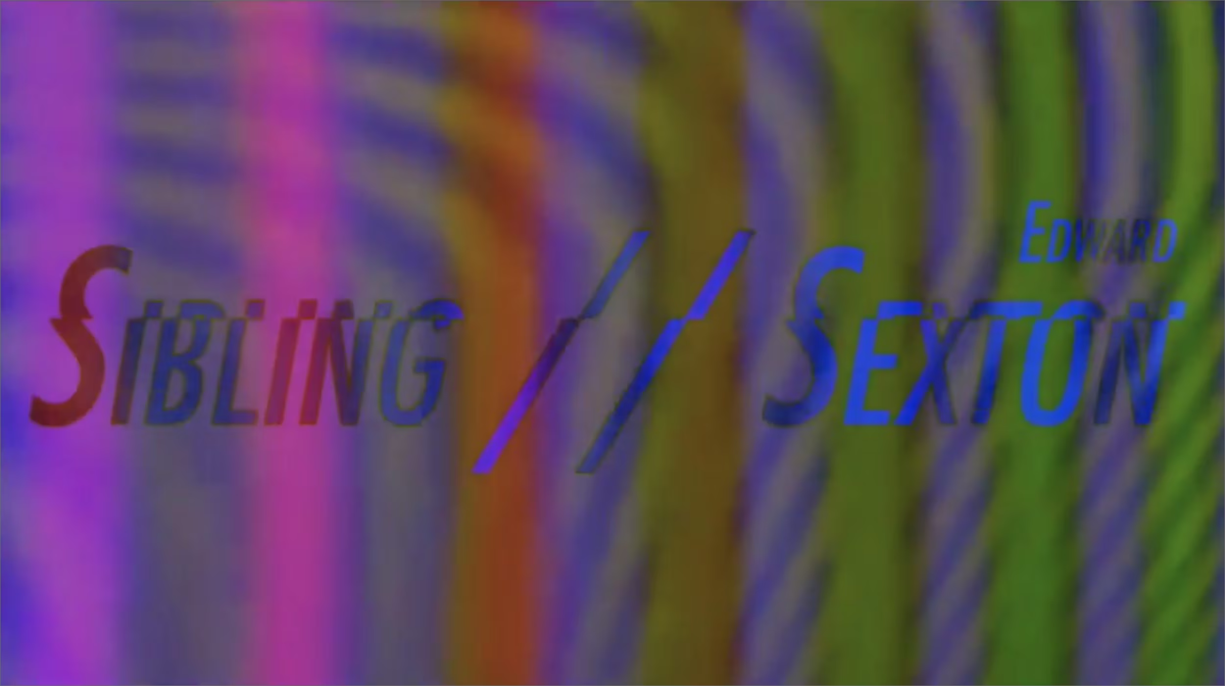 Sexton x Sibling editorial spread