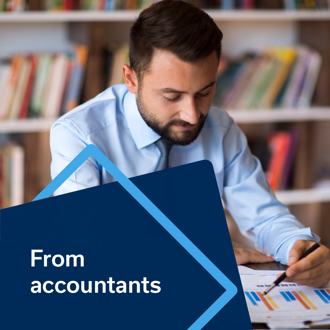 Steadfast campaign creative for accountants
