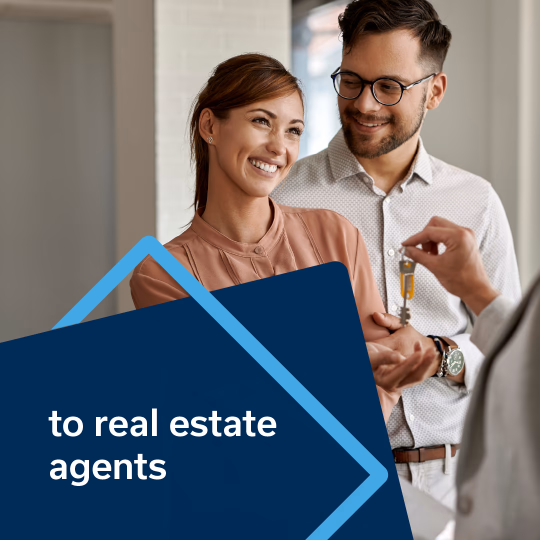 Steadfast campaign creative for real estate agencies