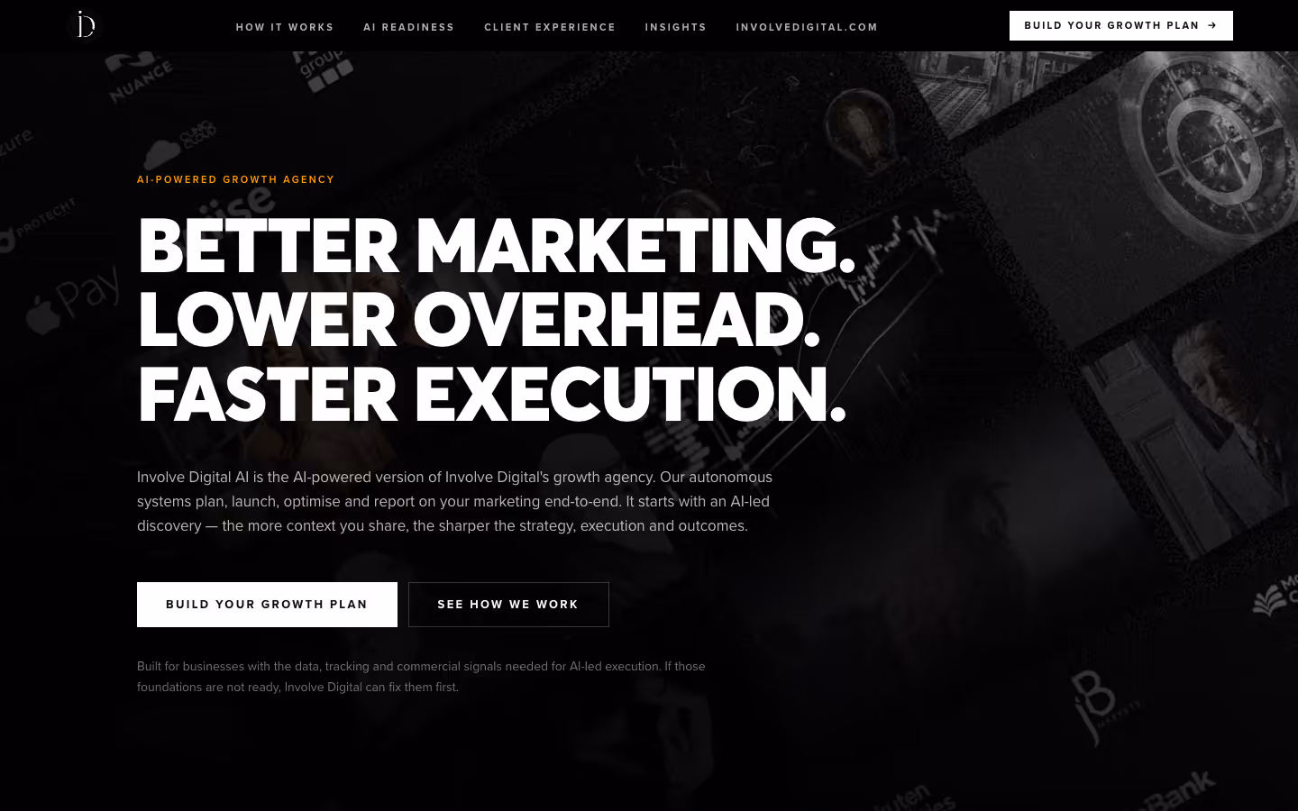 involvedigital.ai homepage